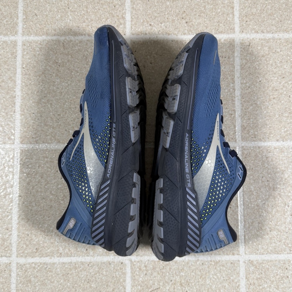 Brooks Adrenaline GTS 22 Running Shoes #1203531B467 Blue/Gray/Black Women Sz 9 - Picture 7 of 8